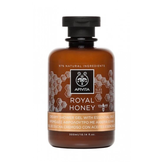 APIVITA TUSFÜRDŐ SZÁRAZ BŐRRE - ROYAL HONEY - 300 ML APIVITA TUSFÜRDŐ SZÁRAZ BŐRRE - ROYAL HONEY - 300 ML