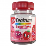 CENTRUM GUMIVITAMIN GYERMEKEKNEK EPER MÁLNA ÍZŰ - 30X