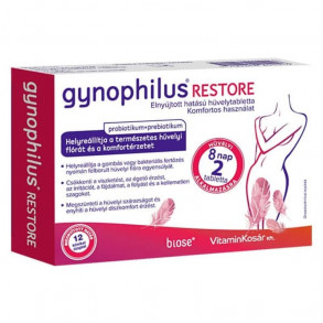 GYNOPHILUS RESTORE HÜVELYTABLETTA - 2X