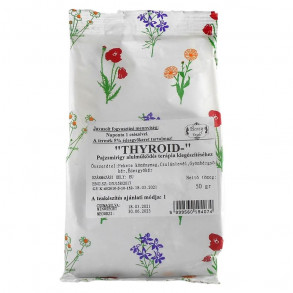 THYROID- TEA PAJZSMIRIGY ALULMŰKÖDÉSRE - 50 G THYROID- TEA PAJZSMIRIGY ALULMŰKÖDÉSRE - 50 G