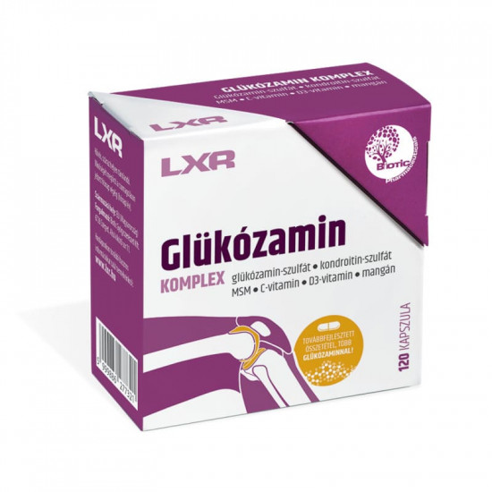 JutaVit Glükozamin + Kondroitin + Kollagén + MSM D+C vitamin 120db tabletta