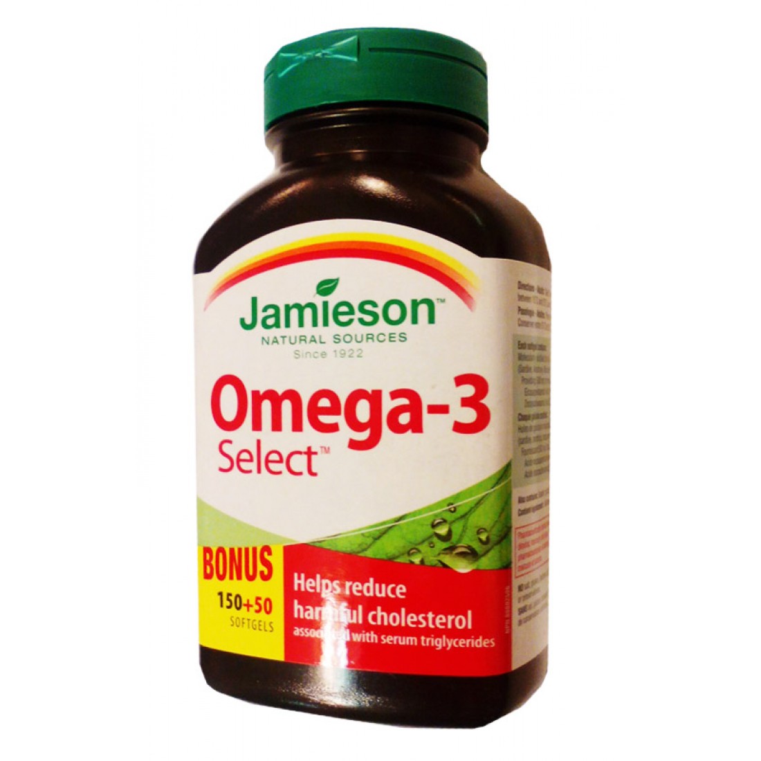JAMIESON OMEGA 3 SELECT 1000MG KAPSZULA 200X Kígyó Webpatika