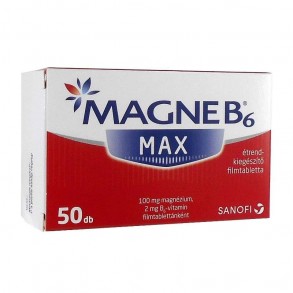 MAGNE B6 MAX ÉTREND-KIEGÉSZÍTŐ FILMTABLETTA - 50X