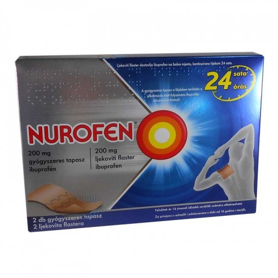 NUROFEN 200 MG GYÓGYSZERES TAPASZ - 2X NUROFEN 200 MG GYÓGYSZERES TAPASZ - 2X