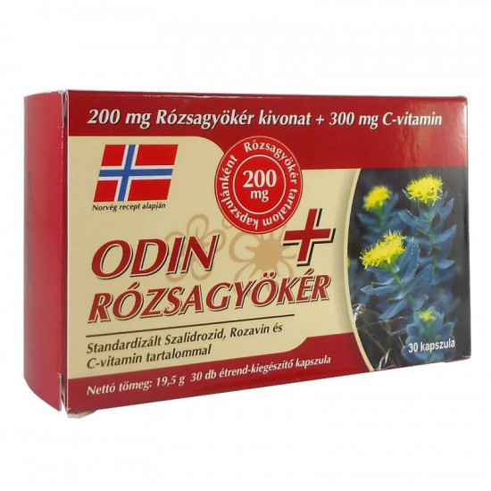 ODIN RÓZSAGYÖKÉR KAPSZULA - 30X ODIN RÓZSAGYÖKÉR KAPSZULA - 30X