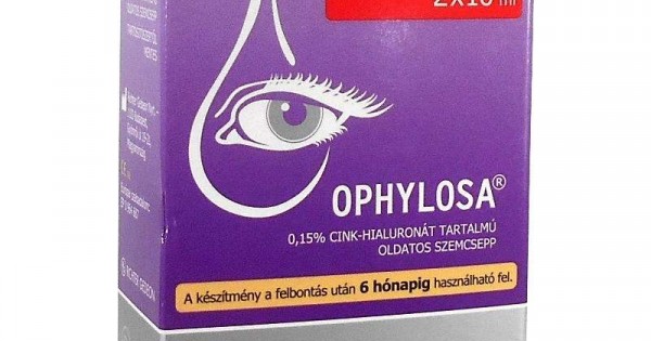 ophylosa szemcsepp dupla csomag