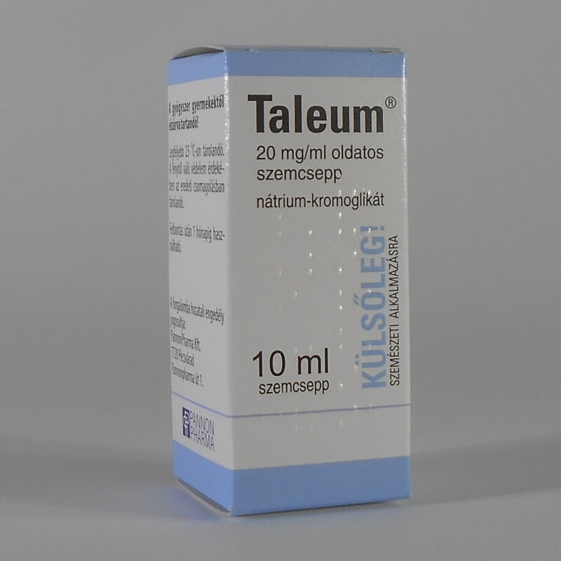 TALEUM 20 mg/ml oldatos szemcsepp 10 ml - patika24 gyógyszer
