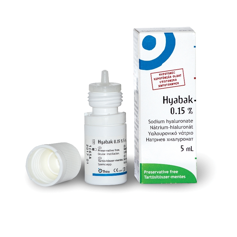 Hyabak 0,15% szemcsepp 10ml | BENU Gyógyszertár