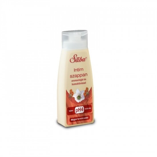 SÁBA AROMATERÁPIÁS INTIM SZAPPAN - 250 ML 