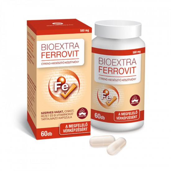 FERROVIT KAPSZULA BIOEXTRA - 60X FERROVIT KAPSZULA BIOEXTRA - 60X