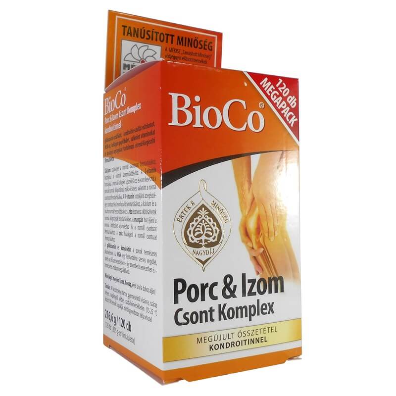 BioCo Porc&Izom Csont Komplex - Válaszd a könnyed mozgást!