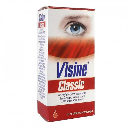 VISINE CLASSIC 0,5 mg/ml oldatos szemcsepp - Gyógyszerkereső - Hápenzugydrukker.hu