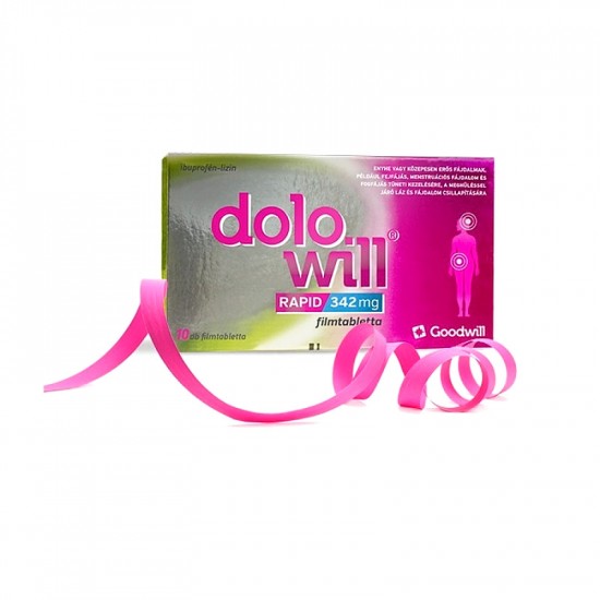 DOLOWILL RAPID 342 MG FILMTABLETTA - 10X DOLOWILL RAPID 342 MG FILMTABLETTA - 10X