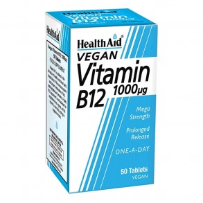 HEALTH AID B12-VITAMIN 1000 MCG - 50X