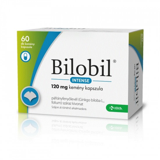 BILOBIL INTENSE 120 MG KEMÉNY KAPSZULA - 60X BILOBIL INTENSE 120 MG KEMÉNY KAPSZULA - 60X