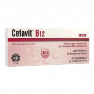 CEFAVIT B12 RÁGÓTABLETTA - 60X