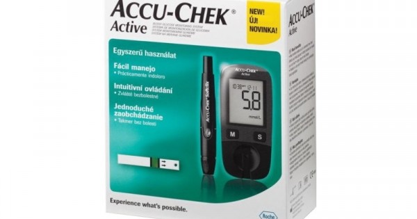 AccuChek Active vércukorszintmérő készülék