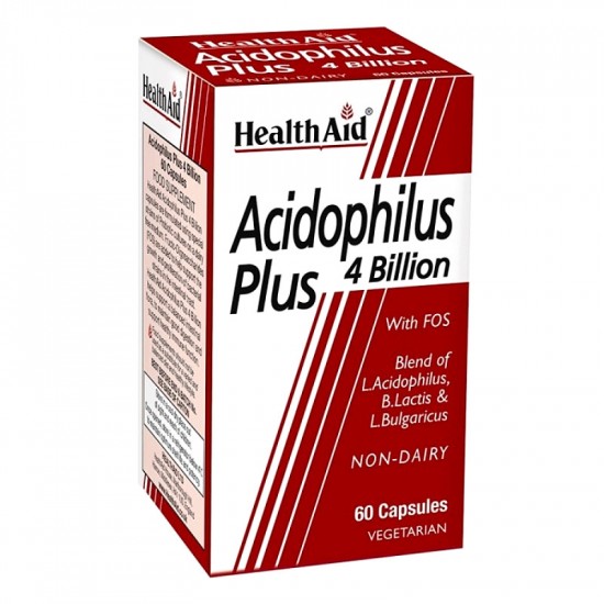 HEALTH AID ACIDOPHILUS PLUS 4 MILLIÁRD PROBIOTIKUM - 60X