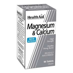 HEALTH AID MAGNESIUM & CALCIUM - 90X