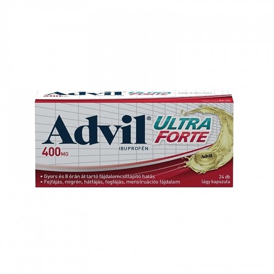 ADVIL ULTRA FORTE LÁGY KAPSZULA - 24X ADVIL ULTRA FORTE LÁGY KAPSZULA - 24X