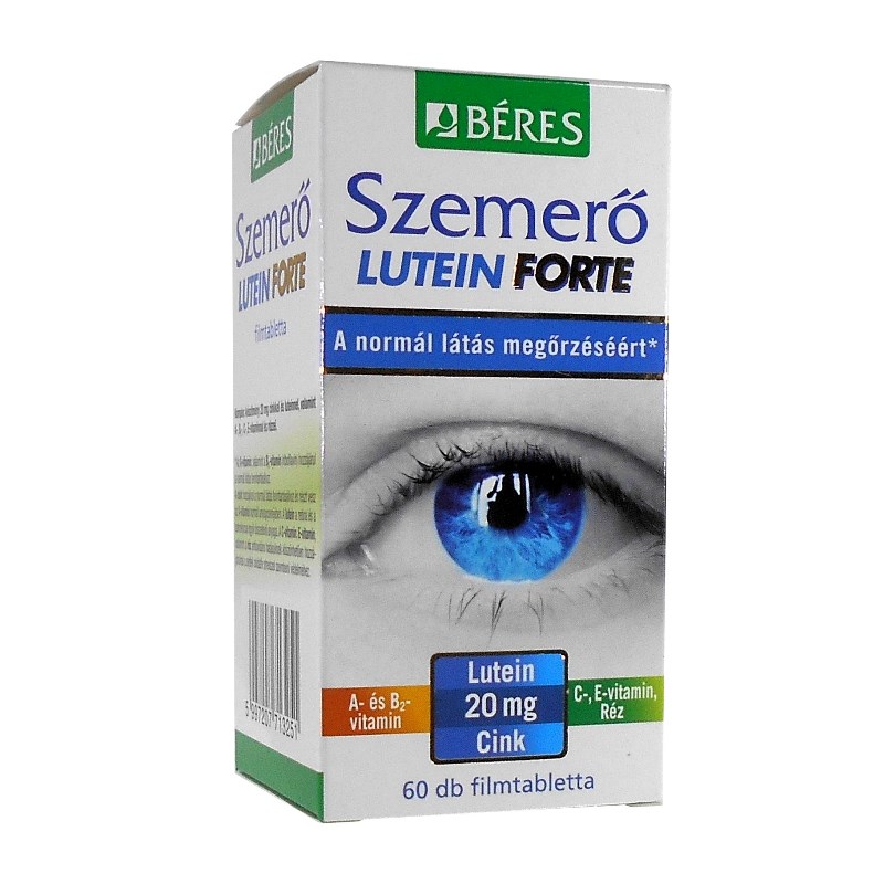Béres Szemerő Lutein FORTE filmtabletta 90X - Szemerősítő vitaminok