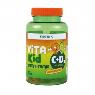 BÉRES VITAKID C + D3 GUMIVITAMIN GUMITABLETTA - 50X