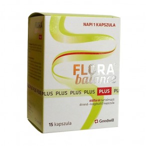 GOODWILL FLORABALANCE PLUS ÉLŐFLÓRÁS ÉTK KAPSZ - 15X