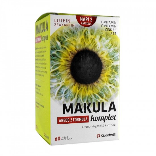 GOODWILL MAKULA KOMPLEX AREDS2 FORMULA KAPSZULA - 60X