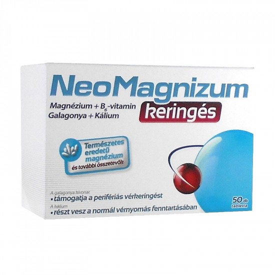 NeoMagnizum Keringés magnézium tabletta (50x)