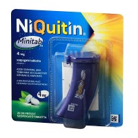 NiQuitin Minitab 4 mg préselt szopogató tabletta 1x20 | BENU Online Gyógyszertár
