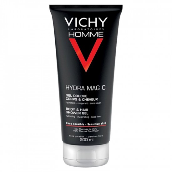 VICHY HOMME HYDRA MAG C TUSFÜRDŐ FÉRFIAKNAK - 200 ML