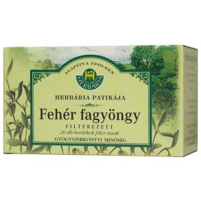 HERBÁRIA FEHÉRFAGYÖNGY-TEA FILTERES - 20X1G