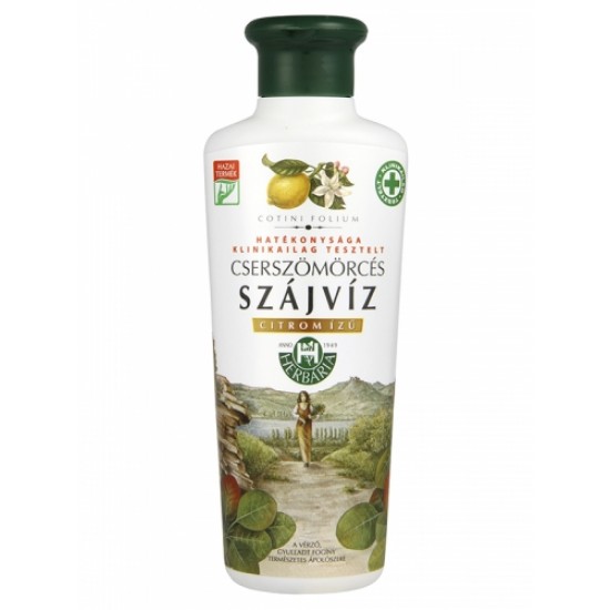 CSERSZÖMÖRCÉS SZÁJVÍZ CITROM ÍZŰ HERBÁRIA - 250ML CSERSZÖMÖRCÉS SZÁJVÍZ CITROM ÍZŰ HERBÁRIA - 250ML