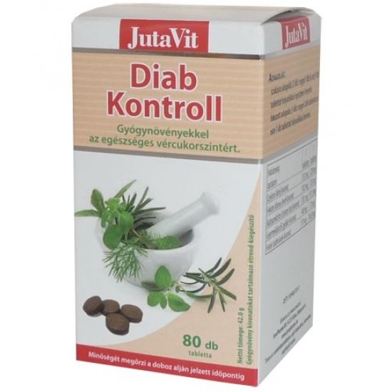 JUTAVIT DIAB KONTROLL TABLETTA - 80X