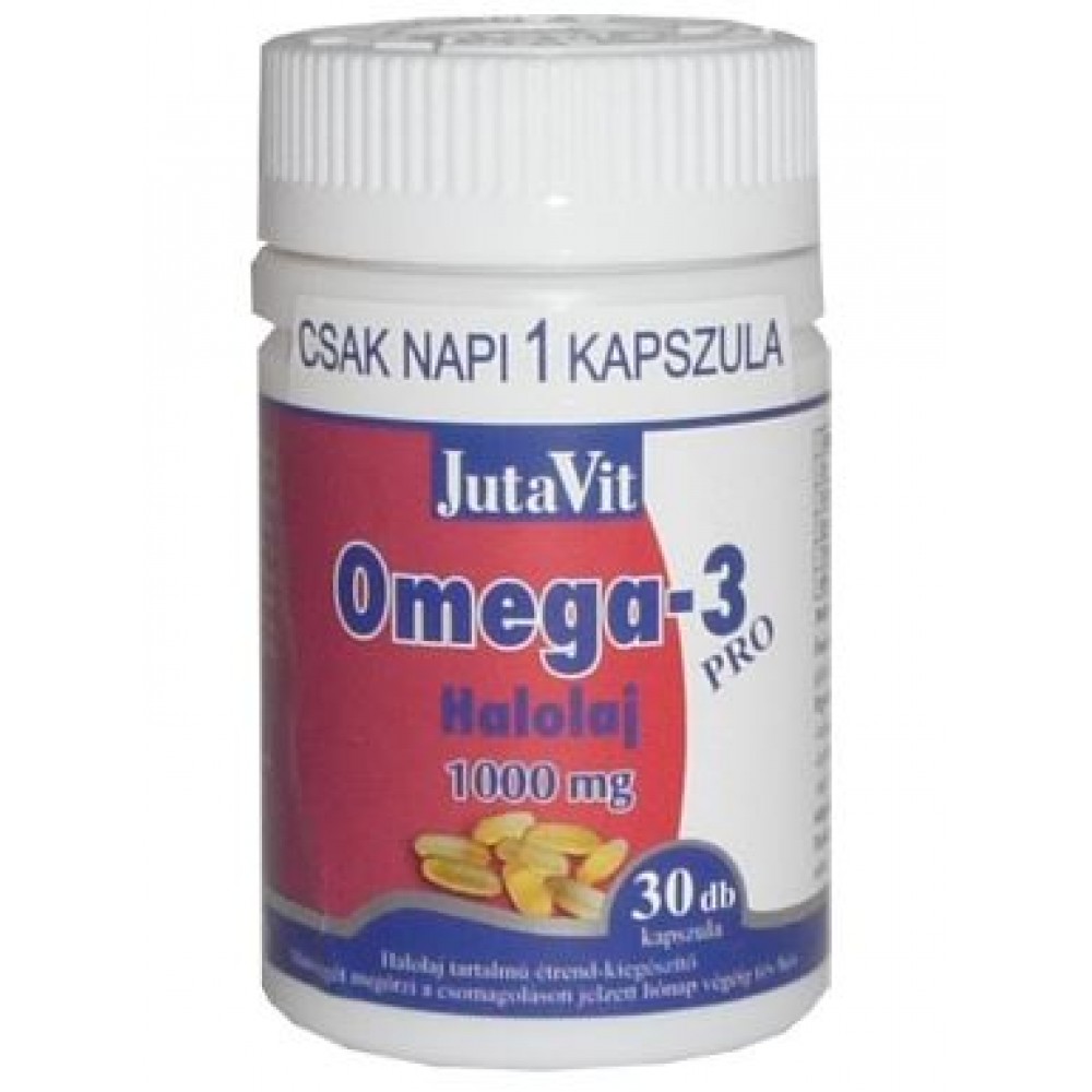 JUTAVIT OMEGA3 PRO 1200 MG HALOLAJ KAPSZULA + EVITAMIN 40X Kígyó