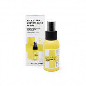 ELYSIUM POV JÓD 10% FERTŐTLENÍTŐ OLDAT ANTISZEPTIKUS SPRAY - 50ML ELYSIUM POV JÓD 10% FERTŐTLENÍTŐ OLDAT ANTISZEPTIKUS SPRAY - 50ML